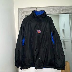 Vintage Knicks Reversible Quarter Zip Windbreaker